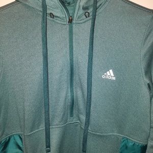 Womans Adidas Climawarm running hoody, size Medium.